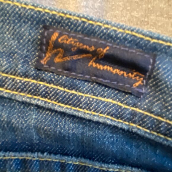 Citizens of Humanity by Jerome Dahan Naomi #065 Stretch Low Waist Flair SIZE 28 - Picture 7 of 10